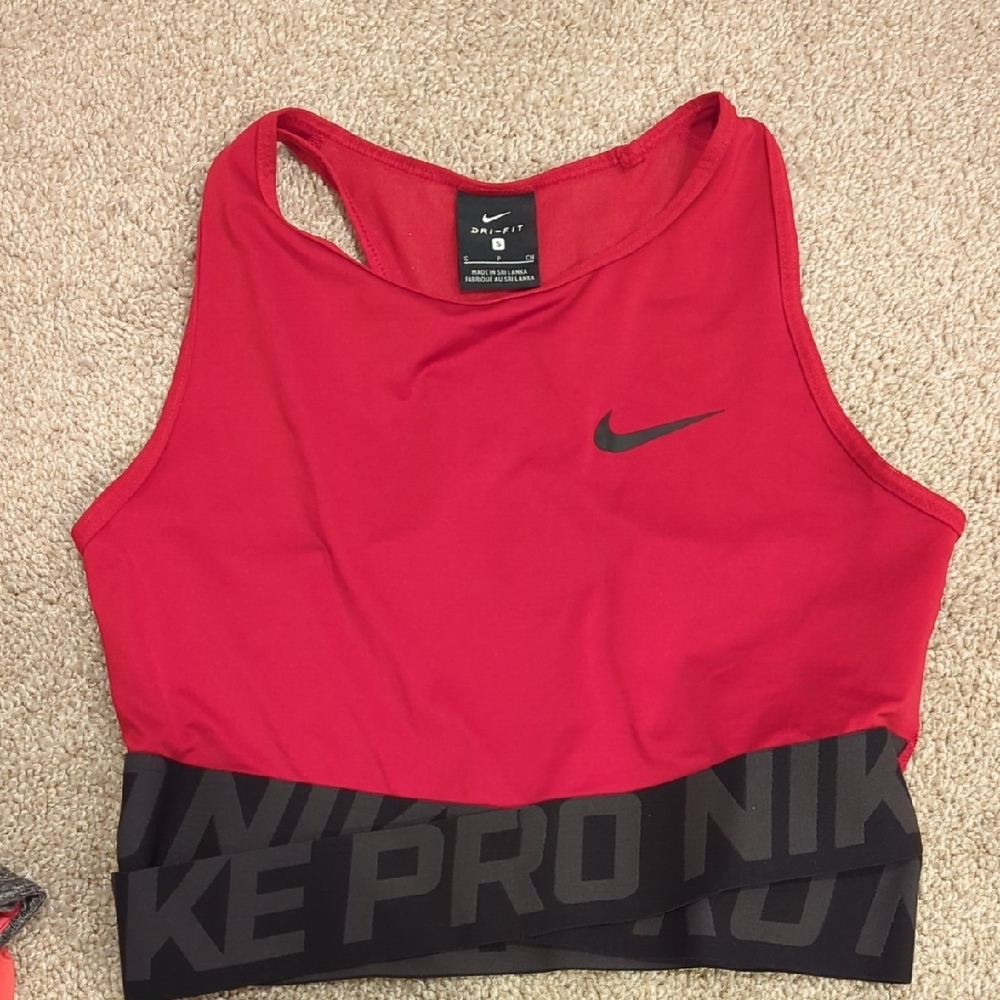 Nike Red Sports Bra